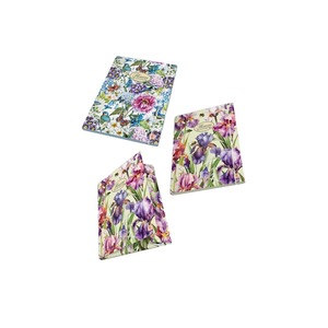 PIGNA - แฟ้มดอกไม้ 3 ช่อง A4 ขนาด 1.2 ซม. คละสี - Product Image 1