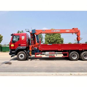 Camión Grúa Chenglong H5 6*4 Equipado con Grúa de Brazo Recto Shimei de 14T, Gran Resistencia a la Flexión para Construcción Municipal - Product Image 2