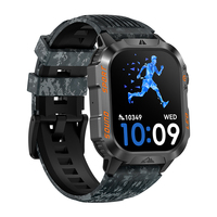 Reloj Inteligente HT46 Popular con Certificación IP68 a Prueba de Agua, Batería de 1200 mAh, Recordatorio de Llamadas, Monitoreo del Sueño, Reloj Deportivo Inteligente con Linterna
