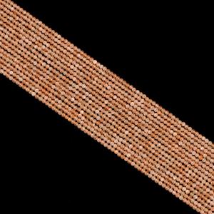 Golden Spot 2/3/4 MM taglio duro perline ambra creazione di gioielli di alta qualità braccialetto naturale perline 1mm diametro del foro prezzo di fabbrica - Product Image 2