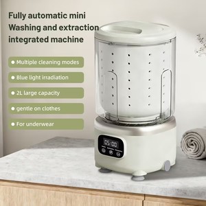 Mini <span class=keywords><strong>Lavadora</strong></span> de Gran Capacidad, Inalámbrica, Portátil, para Ropa Interior, Calcetines y Piezas Pequeñas, Sin Instalación - Product Image 6