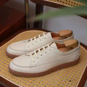Zapatos Deportivos Personalizados para Oficina, Antideslizantes, con Punta Redonda, con Cordones, que Aumentan la Altura, Impermeables, con Suela de Goma Suave para Otoño - Product Image 4