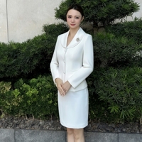 Blazers pour femmes, costumes pour femmes, tenues de bureau, ensembles formels blancs pour femmes, ensemble pour femmes, vêtements pour une image professionnelle