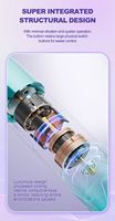 Stylo de tatouage sans fil rechargeable à moteur sans balais, vitesse réglable 5000-12000 tr/min, affichage numérique LED, permanent