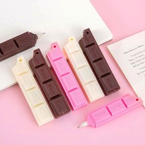 Creative Chocolate-shaped Plastic Ballpoint <b>Pen</b> Promotional Wholesale Advertising <b>Pens</b> Suitable for Children and Students - Product Image 1