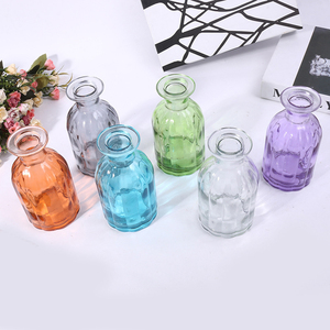 Bottiglia colorata per diffusore di profumo bombola con profumo di ricambio barattoli per Aroma contenitori di olio su misura per bottiglia vaso di fiori - Product Image 3