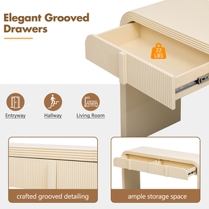 Modern Luxury <b>Rustic</b> Solid <b>Wood</b> Console <b>Table</b> Cross-Leg Design Sturdy Construction Ample Surface Space for Living Room Hotel Use - Product Image 5