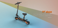 Scooter Eléctrico Plegable Profesional con Batería de Litio de 15AH, Resistente al Agua, Carga de 120 kg, 55 KM de Autonomía, Nuevo Modelo 2025 en Tendencia en la UE