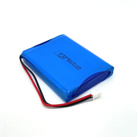 Paket Baterai Lithium 7.4v OEM Laris Manis Permintaan Tinggi 605270 2S1P 3000mAh Paket Baterai Lithium-ion untuk Elektronik