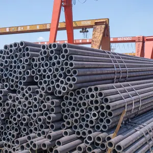 Tubos de aço sem costura de alta resistência para a construção de oleodutos