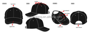 Gorra ZZB Nueva Tendencia, Estilo Desgastado, Bordado Personalizado, 6 Paneles - Product Image 4