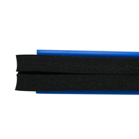 Raclette de sol en mousse industrielle bleue en plastique robuste pour le nettoyage de surfaces inégales NO.8114