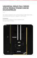 Machine de séparation d'écran LCD de téléphone professionnelle TBK288H avec pompe à vide intégrée pour la réparation d'iPhone