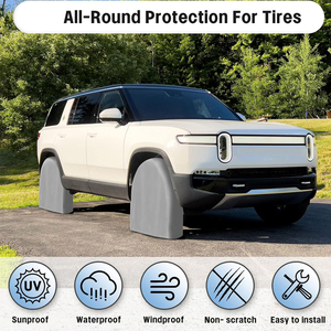 Funda Protectora para Neumáticos de Alta Calidad, Resistente al Agua y a los Rayos UV, de Oxford 420D, para Autocaravanas y SUVs - Product Image 5