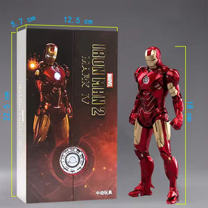 Zd Toys Original <span class=keywords><strong>Marvel</strong></span> 10th Anniversary Edition 1/10 escala <span class=keywords><strong>Iron</strong></span> <span class=keywords><strong>Man</strong></span> MK 4 figura de acción articulaciones móviles modelo de plástico no resplandor - Product Image 3