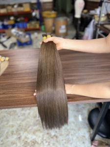 Premium Vietnamese Human Bulk <b>Hair</b> Natural Straight Raw Unprocessed Cuticle Aligned <b>Hair</b> for Wholesale Export - Product Image 5