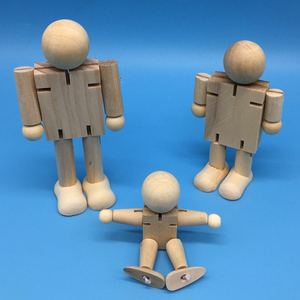 DIY Vẽ Tranh Nghệ Sĩ Hành Động Người Đàn Ông Gỗ Di Chuyển Hoạt Động Chung <span class=keywords><strong>Robot</strong></span> Gỗ Trẻ Em Đồ Chơi Giáo Dục Sáng Tạo - Product Image 5