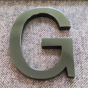 Chất Lượng Cao Thép Không Gỉ Trang Trí Quảng Cáo Sản Xuất Dấu Hiệu Bronze 3D Titan Bạc Bảng Chữ Cái Cho Công Ty Mall Dấu Hiệu - Product Image 3