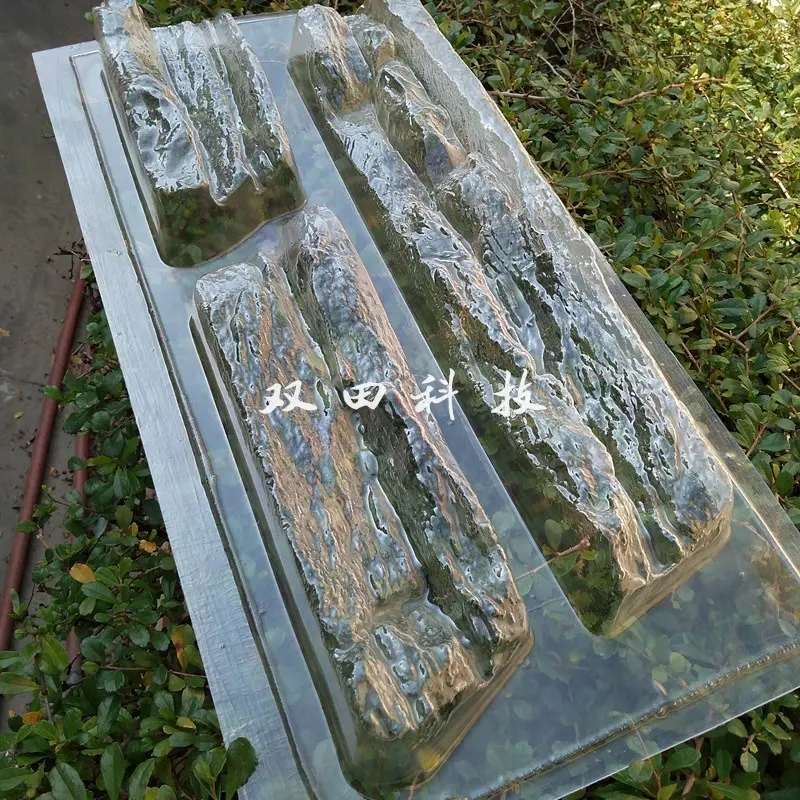Panneau de coffrage 3D en plastique formé sous vide fourni par l'usine pour la fabrication de gabarit de carreaux de mur ou de sol en ciment recyclable et économique