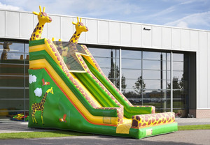 Nuevo estilo <span class=keywords><strong>jirafa</strong></span> comercial inflables para los niños al aire libre Castillo diapositiva con diseño personalizado - Product Image 4