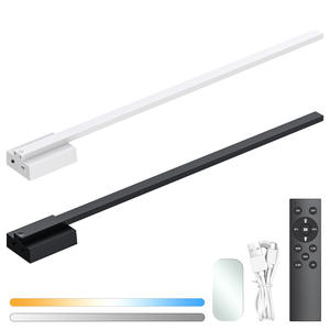 Applique murale LED minimaliste moderne 120 cm avec télécommande, étanche, pour intérieur/extérieur, idéale pour couloir d'hôtel et escalier - Product Image 1