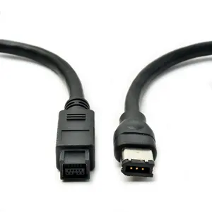 Кабель FireWire 800-400 9-6 pin (9-контактный 6-контактный), Кабель IEEE 1394 Firewire 800 9-контактный/6-контактный