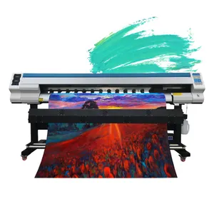 Impresora de sublimación digital, 3D plóter de foto de gran formato, textil, doble cabezal, 4720, buena calidad