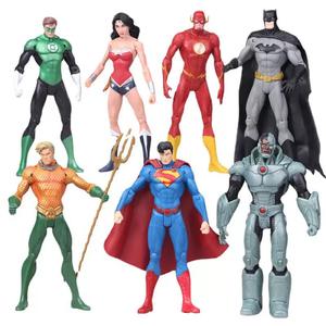 Ustice League & Marvel supereroe Alliance 7 figurine di plastica donna meraviglia per la collezione di Display - Product Image 1