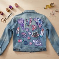 Patchs brodés esthétique Coquette rose, appliques thermocollantes nœud papillon style Soft Girl, badges mignons cœur cerise ruban pour vêtements DIY