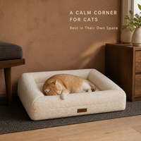 Lit pour chien de luxe écologique lavable, très vendu, pour un sommeil profond des chiens et des chats, spécialement conçu pour les chiens de taille moyenne et grande