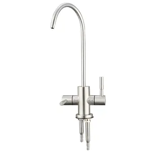 Estilo americano Alta qualidade 1/4 polegada portátil água limpa filtro purificador sistema peças cozinha faucet