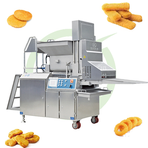 Top qualité SS 304 viande tarte Machine sortie d'usine Burger Patty gâteaux de poisson morceaux de poulet viande Patty formant la Machine - Product Image 2