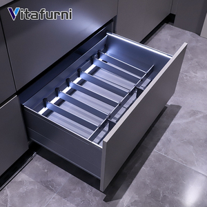 Vitafurni, venta al por mayor de muebles, armarios de cocina y accesorios, armario extraíble de aluminio, organizador, cesta, estante para platos para Cocina - Product Image 2