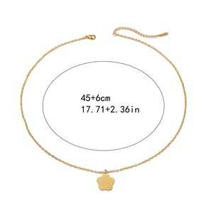 Ciondolo Amuleto Ramadan For Clover in Acciaio Inossidabile con Corano, Placcato Platino/Oro, Gioielli di Tendenza alla Moda - Product Image 6