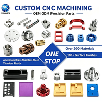 Pièces de haute précision usinées sur commande CNC 5 axes, en aluminium anodisé 6082 7075, composants de dispositif de test de semi-conducteurs OEM non standard
