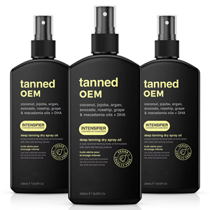 OEM Best Vegan Dark Tanning Lotion with Herbal &amp; Organic Ingredients Ultra Intensifier Peptide Sun <strong>Tan</strong> <strong>Enhancer</strong> - Product Image 1