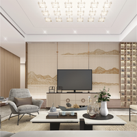 Servicio de Diseño de Interiores Premium Muting, Planificación de Espacios, Impermeable, Ligero, Estilo Minimalista/Lujo, Garantía de Más de 5 Años