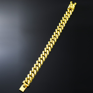 2026 Hot Selling Personalized Simple Alloy Geometric Chain <b>Bracelet</b> Hiphop Punk Style Men's Charm <b>Bracelets</b> Wholesale Jewelry - Product Image 5