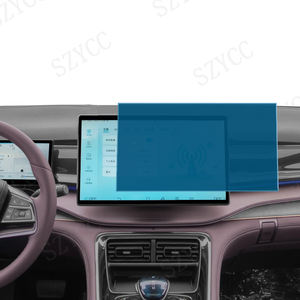 Protector de pantalla de navegación de coche para Tesla modelo de navegación de coche 3 protector antideslumbrante pantalla táctil sensible película de coche - Product Image 1