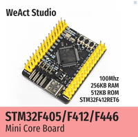 Placa Base WeAct Studio STM32F405RGT6, Placa de Desarrollo STM32F4, Placa de Sistema Mínimo Tipo-C para Arduino MicroPython