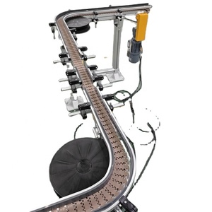 Hete verkoop Flexibele Kettingtransportband voor de Papierproductie-industrie met Rolgeleiders aan de zijkant om te voorkomen dat goederen eruitvallen - Product Image 6