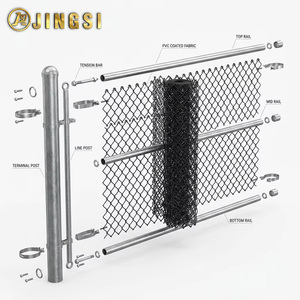 Clôture en treillis <span class=keywords><strong>m</strong></span>étallique à mailles losangées de 3 à 8 pieds de haut, calibre 8, 50x50 et 60x60, pour l'élevage de chevaux, vaches et moutons - Vente chaude - Product Image 5