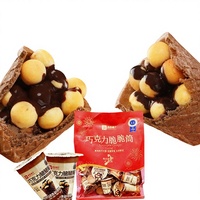 Wafer Cokelat Padat Renyah Kemasan Cokelat Tua 280g 12 Bungkus Siap Santap Umur Simpan 365 Hari Hari Valentine Tahun Baru