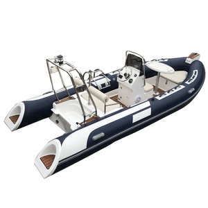 16 Fuß Fiberglas-Beiboot RIB480 Festrumpfschlauchboot mit GFK-Rumpf aus PVC/Hypalon/Orca zu verkaufen - Product Image 2
