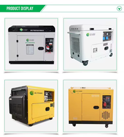 Générateur diesel silencieux 10kW-20kW avec ATS monophasé/triphasé 50/60Hz multi-tension pour la maison et l'industrie, personnalisation prise en charge