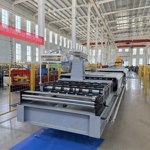 For Full Automatic PLC Controlled Gear & Bearing Colored Steel Trapezoidal IBR Roofing <b>Sheet</b> Making Machine - Product Image 2