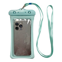 Sac étanche flottant pour téléphone avec cordon de cou, sac étanche IPX8, étui pour téléphone portable à écran tactile pour la plage et la natation – Offre spéciale