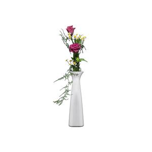 Sandra Rich Vase Classy Solifleur Porzellan 24cm Ø 6,5cm weiß - Product Image 1