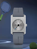 Montre à quartz pour homme TOMI T022 - Cadran carré - Design minimaliste et luxueux - Montre décontractée haut de gamme et cadeau unique