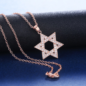 Collana con ciondolo a stella per donna, gioielli semplici e alla moda, regalo per l'uso quotidiano - Product Image 3